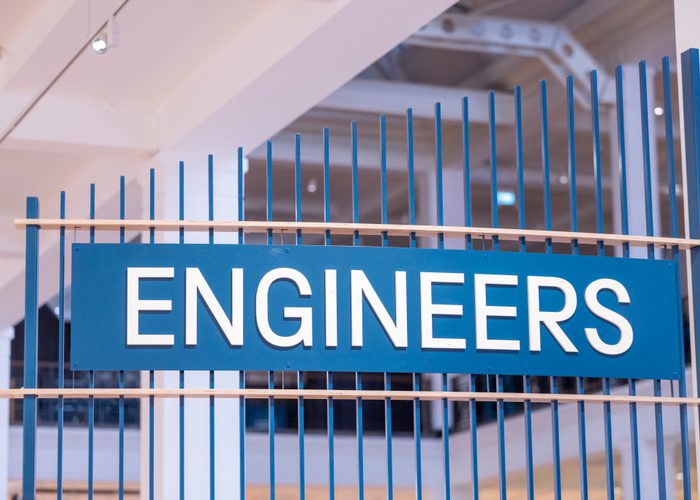 Engineers gallery sign