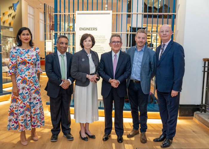 Guests at the Engineers gallery