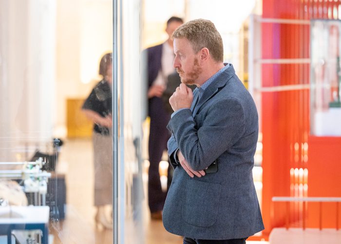 Guests at the Engineers gallery