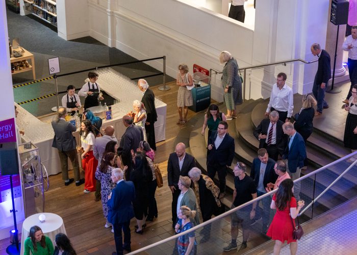 Guests at the Engineers gallery