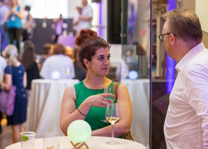 Guests at the Engineers gallery