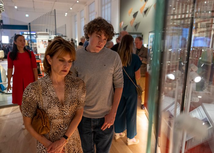 Guests at the Engineers gallery