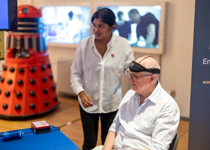 Guests at the Engineers gallery