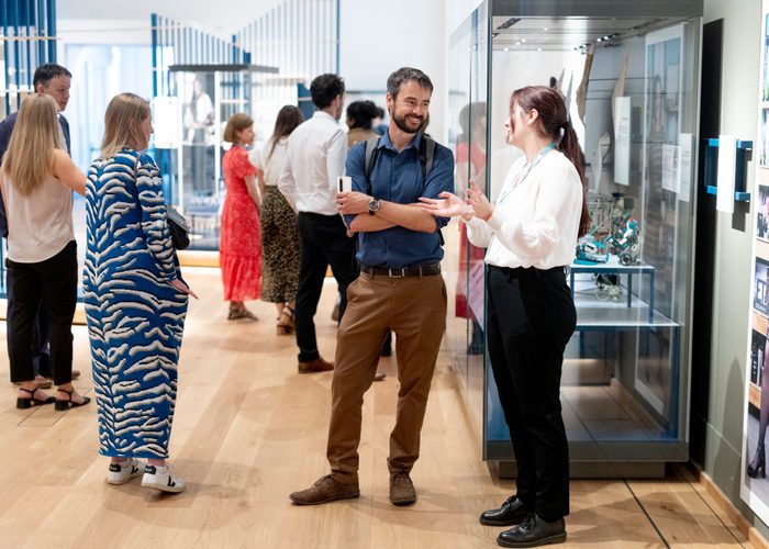 Guests at the Engineers gallery