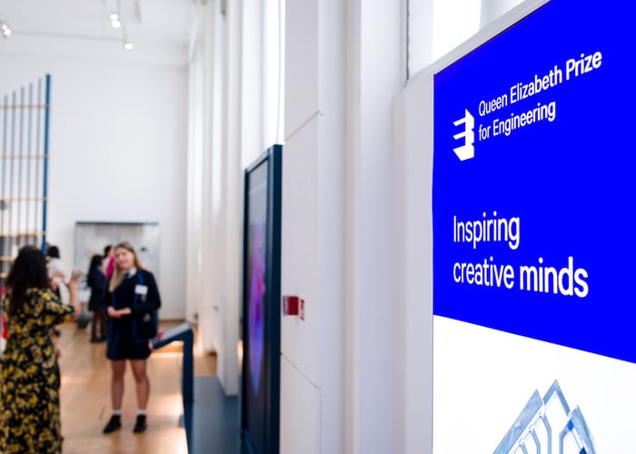 Sign in the Engineers gallery