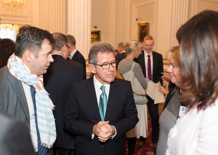 Juergen Maier Lord Browne and guests at the 2015 QEPrize Presentation