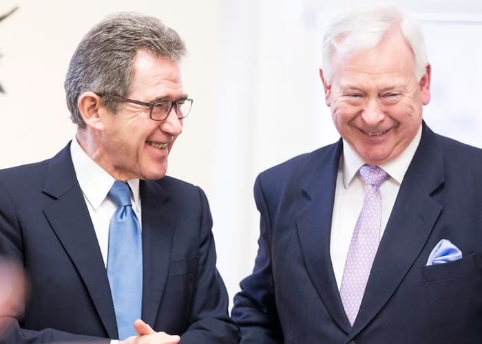 Lord Browne and Sir John Parker