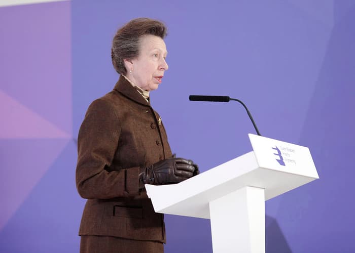 HRH The Princess Royal speaking at the 2019 QEPrize Winner Announcement